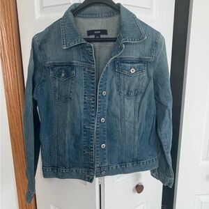 GAP Women's Classic Blue Jean Jacket XL